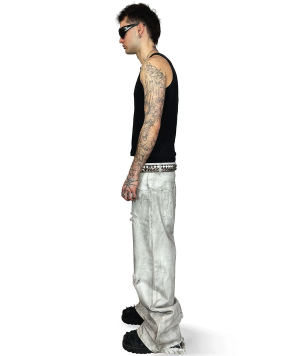 ASHTRAY PANTS - DIRT WHITE | UNISEX - Image 5