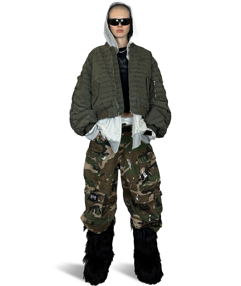 DEMIGOD - HEAVY COTTON BOMBER JACKET | UNISEX - Image 4