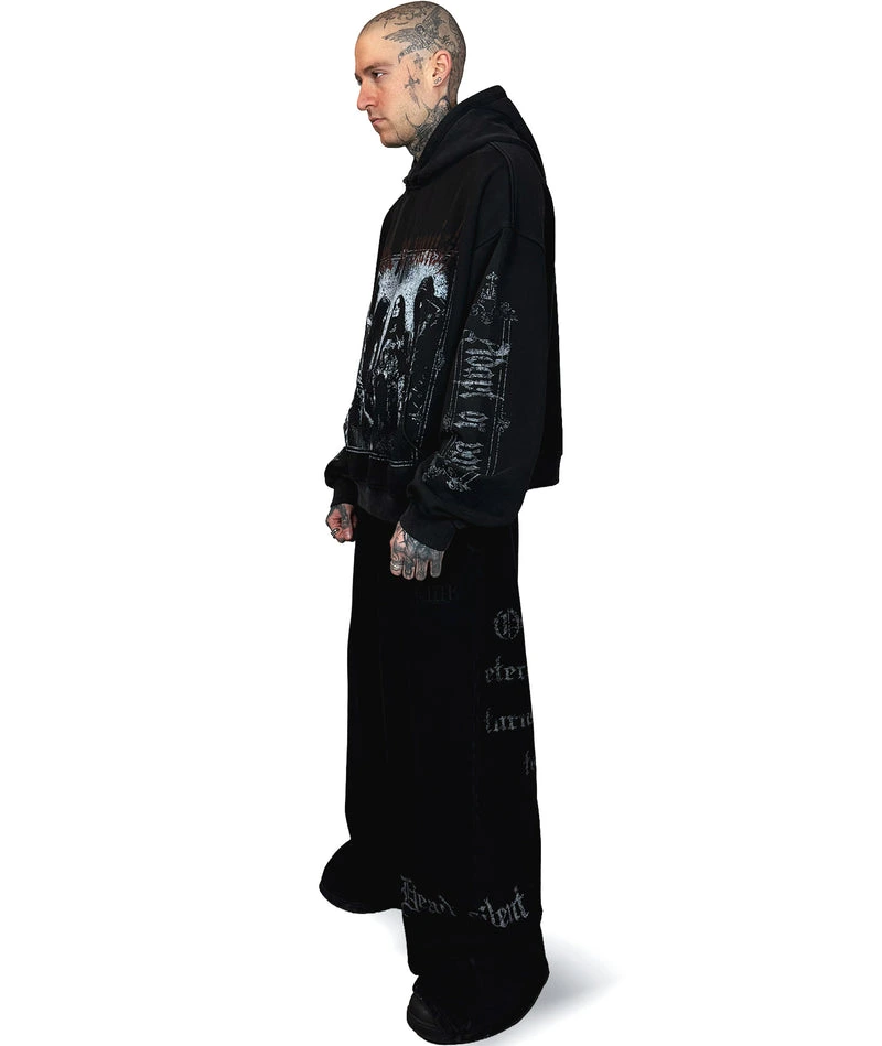 ADAPT OR VANISH - OVERSIZED HOODIE (WASHED) | UNISEX - Image 4