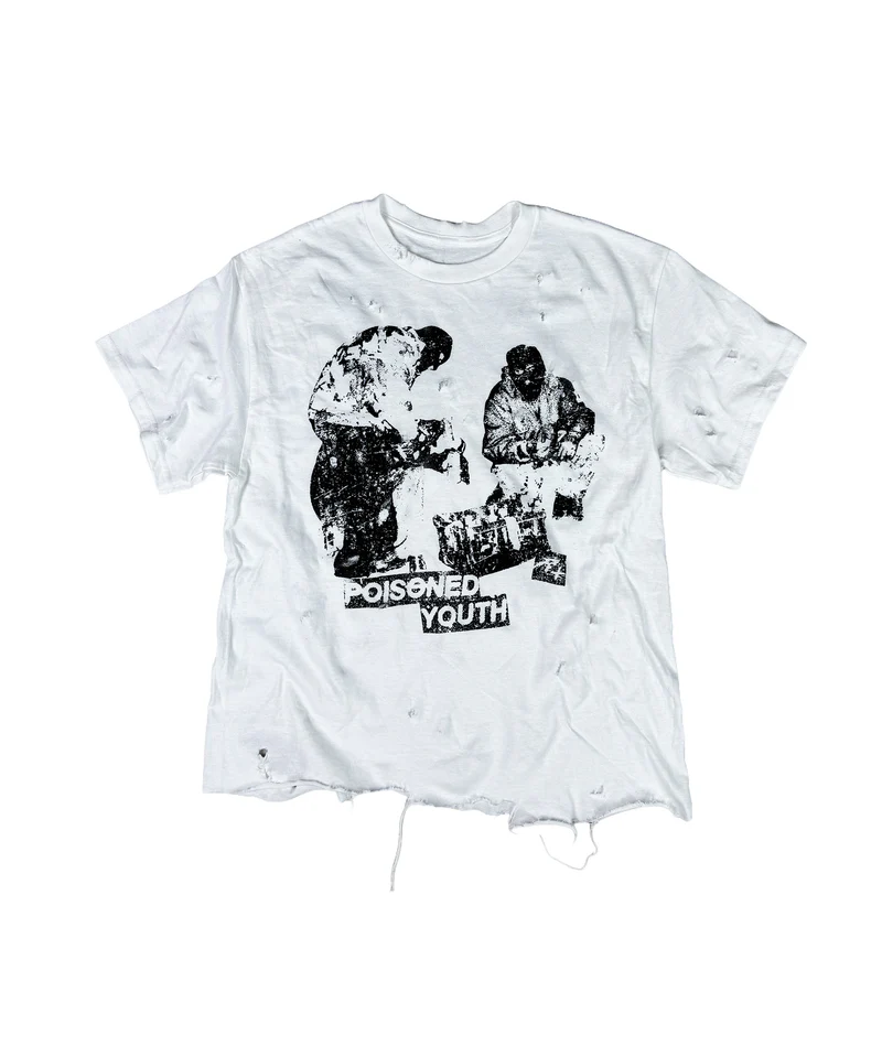 POISONED YOUTH - DISTRESSED T-SHIRT | UNISEX