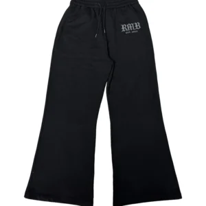 NOIR - FLARED SWEATPANTS | UNISEX