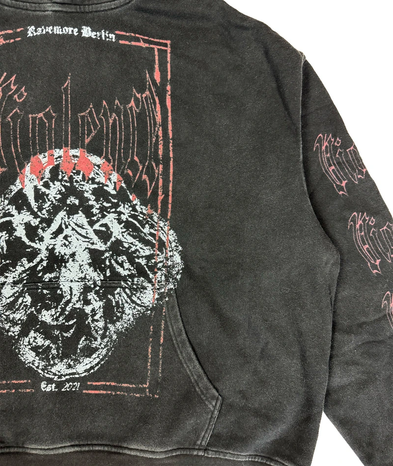 FEAR NOTHING - OVERSIZED HOODIE (WASHED) | UNISEX - Image 3
