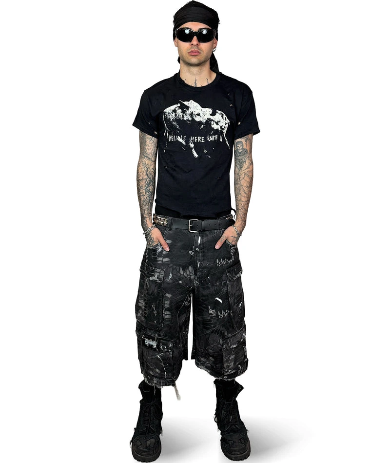 WOLFPACK - DISTRESSED T-SHIRT | UNISEX - Image 3