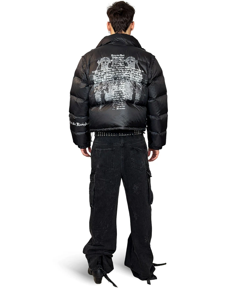 MEMENTO MORI - DOWN PUFFER JACKET/VEST | UNISEX - Image 4