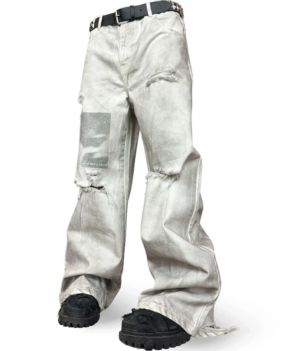 ASHTRAY PANTS - DIRT WHITE | UNISEX